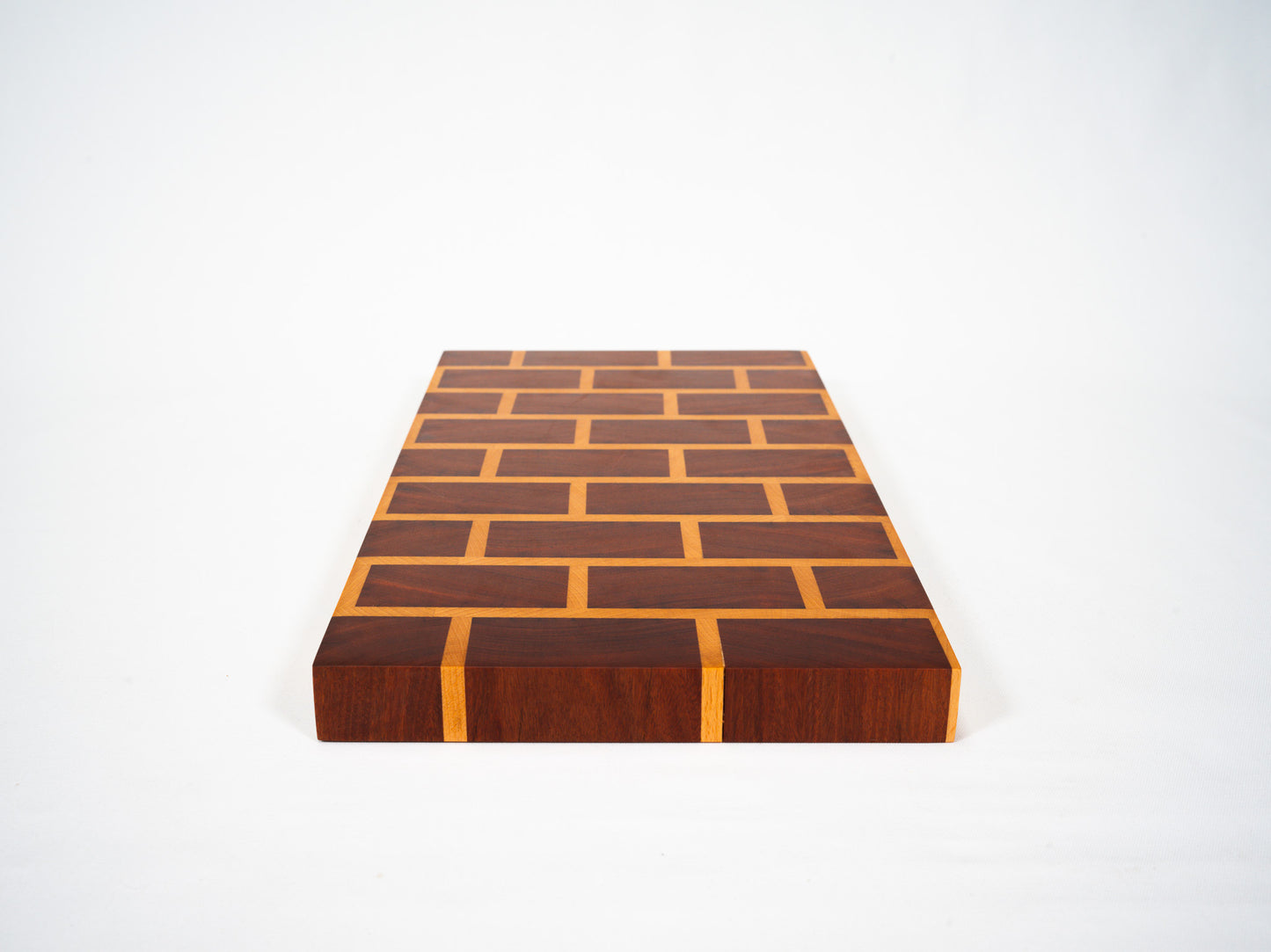 Brick Pattern - Long End Grain Chopping Board