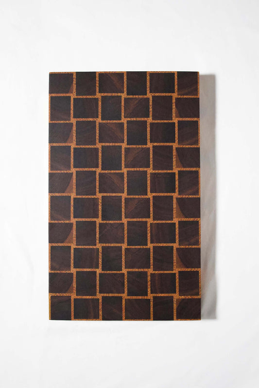Basket Weave End Grain Chopping Board / Serving Board / Presentation Board