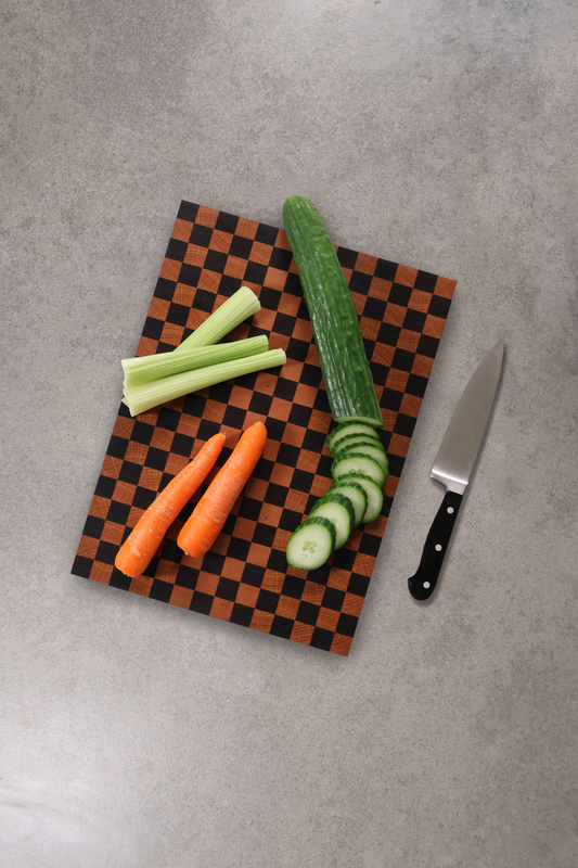 Checker Pattern - Small End Grain Chopping board