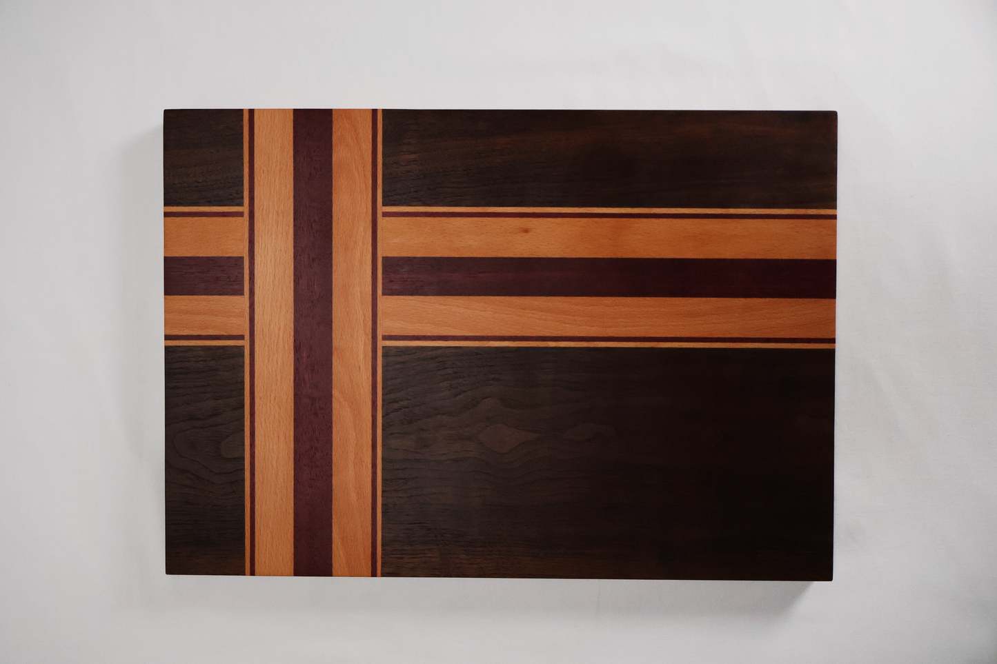 Purple Heart Present Wrap board