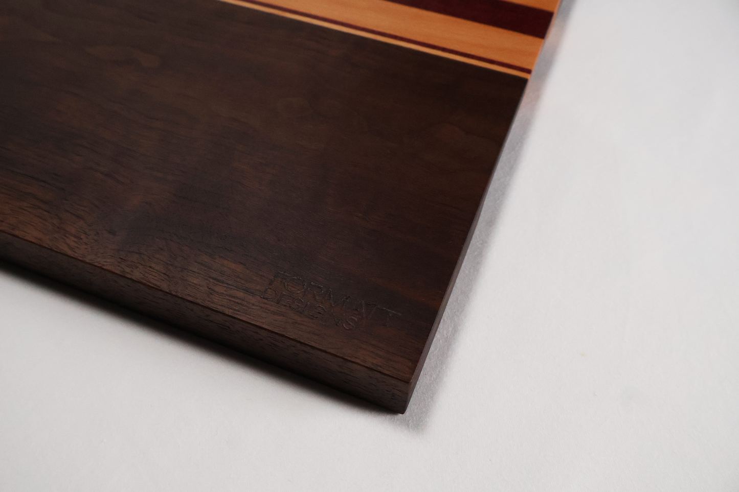 Purple Heart Present Wrap board