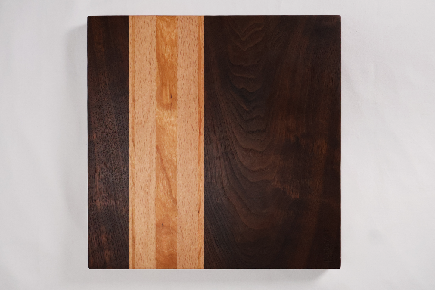 Cheese board - Square Cherry Stripe