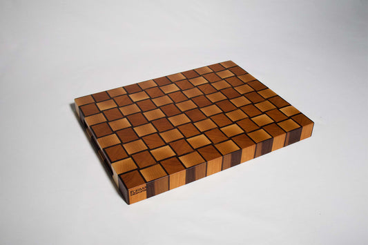 Basket Weave Maple and Cherry Board