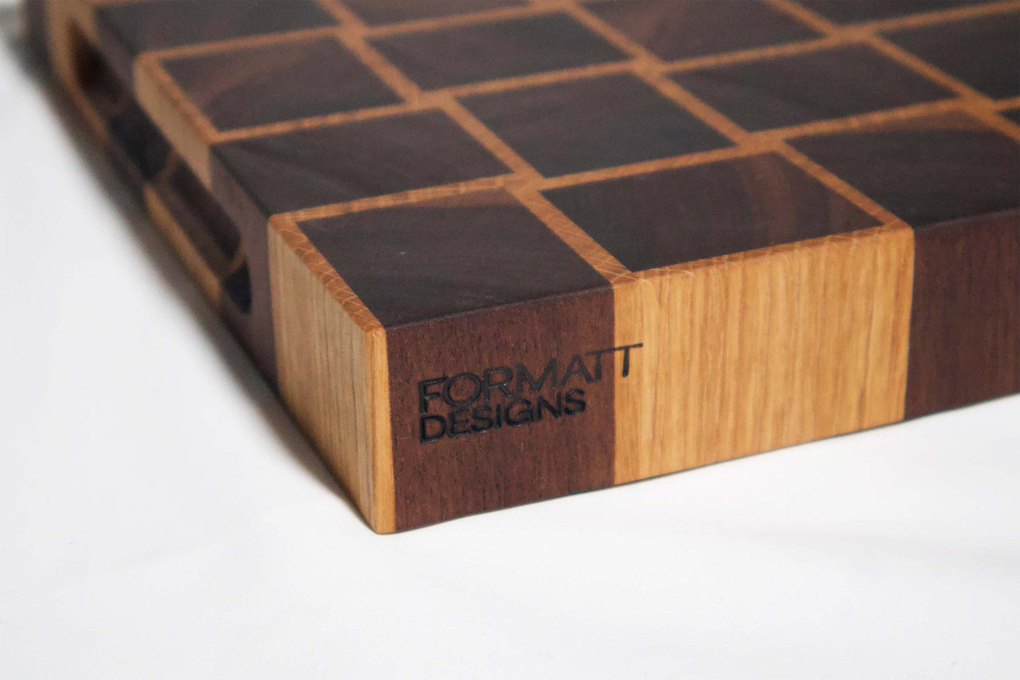 Basket Weave End Grain Chopping Board / Serving Board / Presentation Board