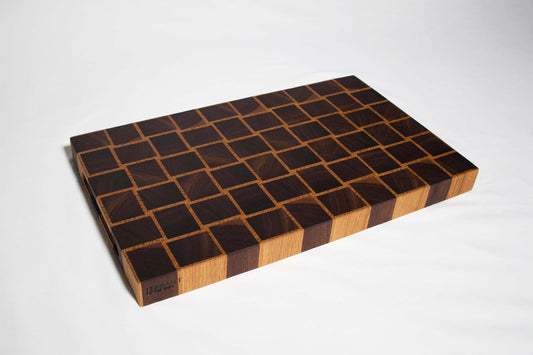 Basket Weave End Grain Chopping Board / Serving Board / Presentation Board